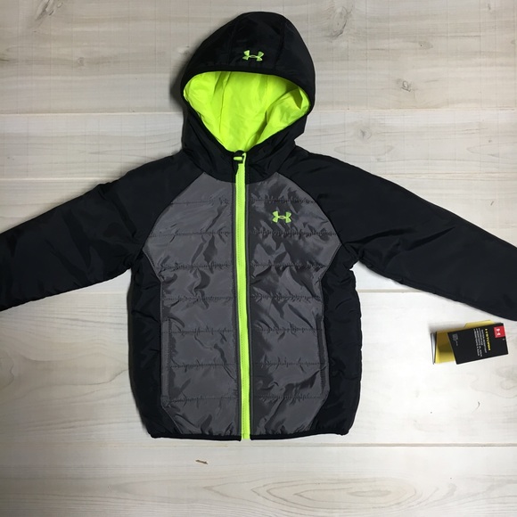 toddler boy under armour jacket